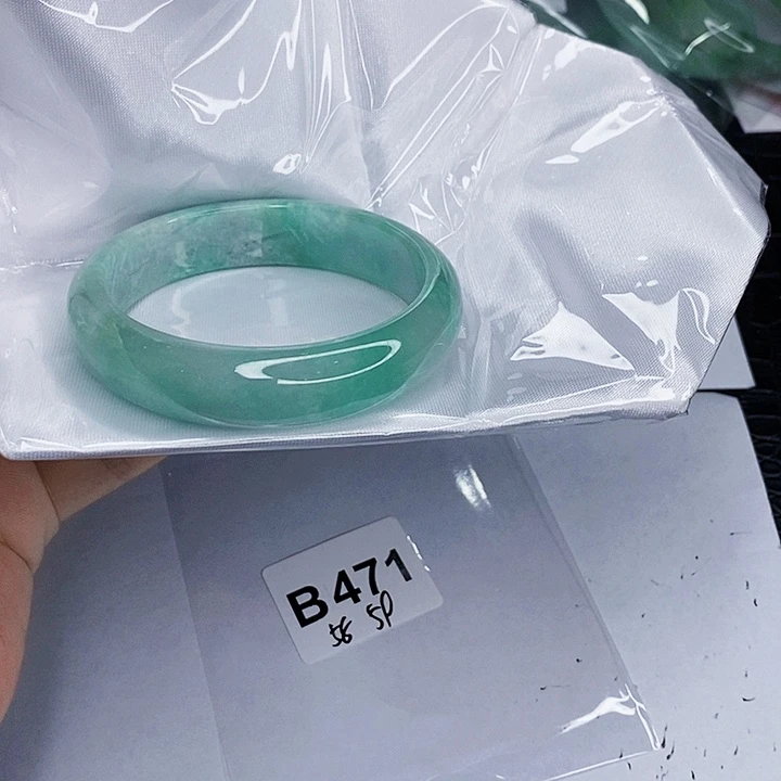 翡翠未镶嵌手镯一图一物实物为准