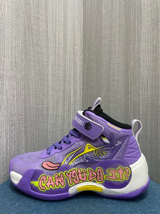 （37码捡漏）夏季单网儿童实战篮球鞋炫酷