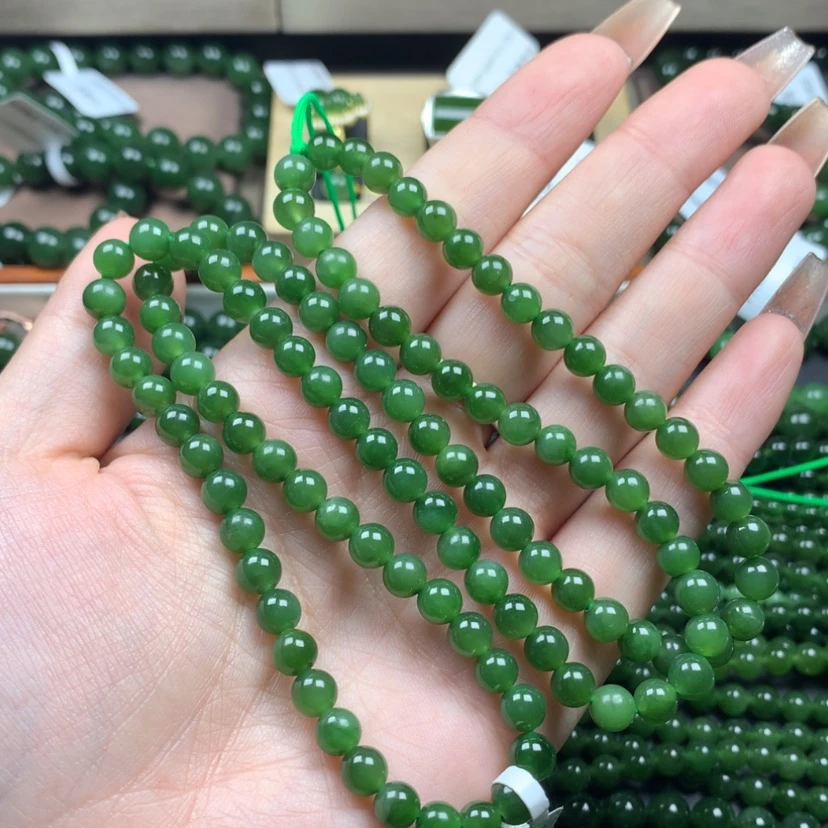 【闪购商品】和田玉（碧玉）颈饰未镶嵌6m