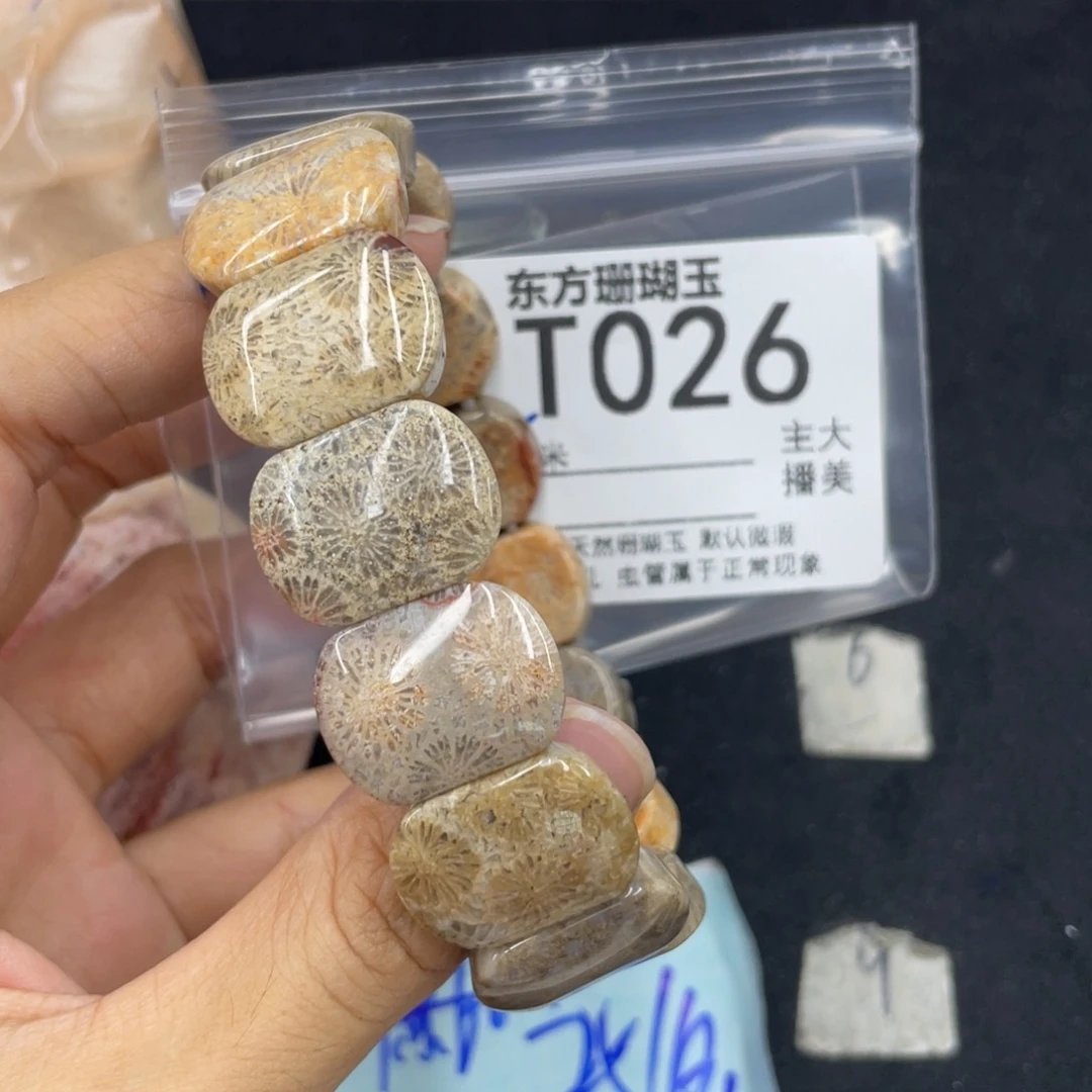 硅化珊瑚（珊瑚玉）合金颈饰默*