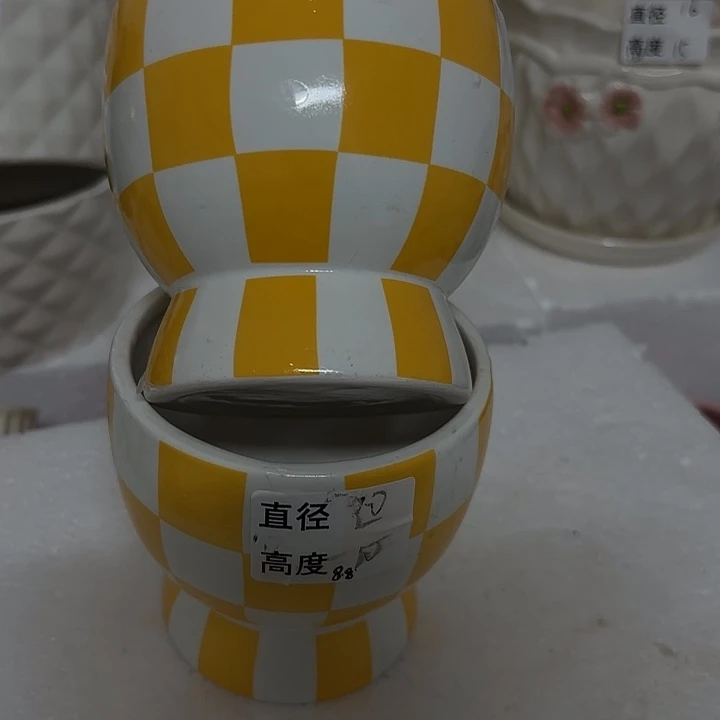 摆件陶瓷多肉花盆