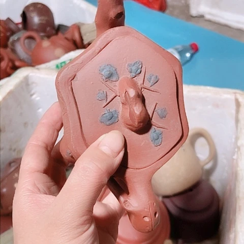 茶杯绿泥宜兴紫砂全手工制作全场放