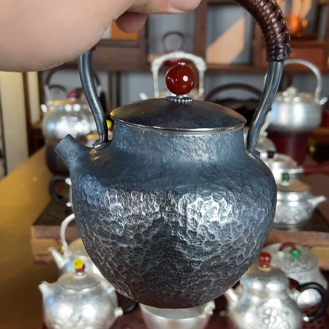 荼***N纯手工制作茶壶泡茶银衣壶