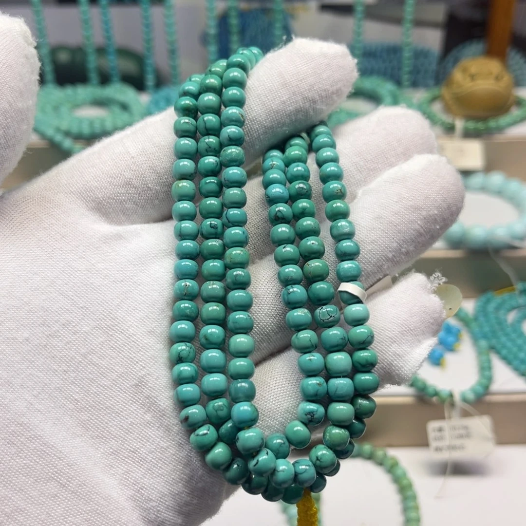 绿松石未镶嵌手链