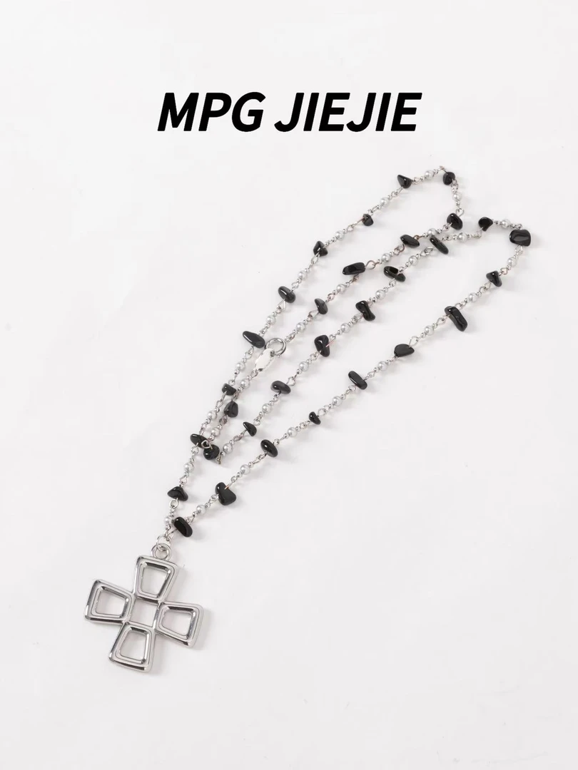 合金树脂项链 MPGJIEJIE【人人爱】手工时尚百搭欧美简约个性项链