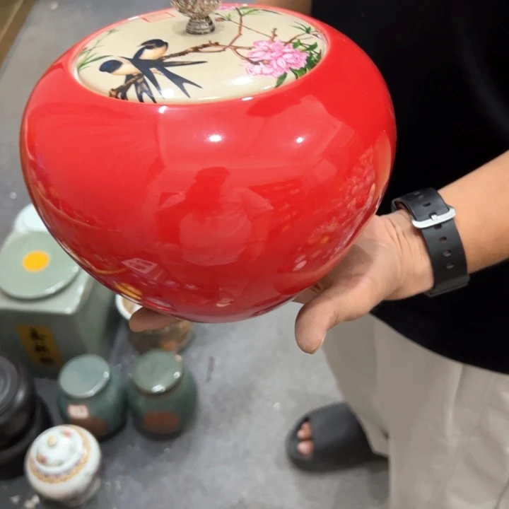 瑕疵福利品陶瓷茶叶罐