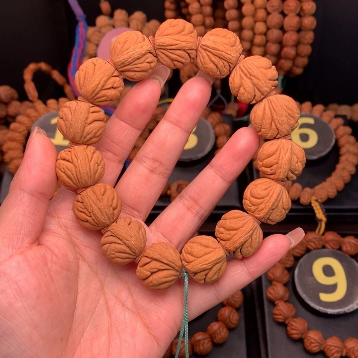 桃核吊坠2.0霸王龙手串