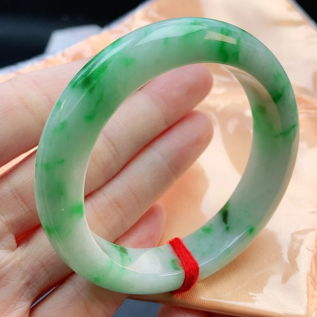 未镶嵌手镯翡翠53圈口882076