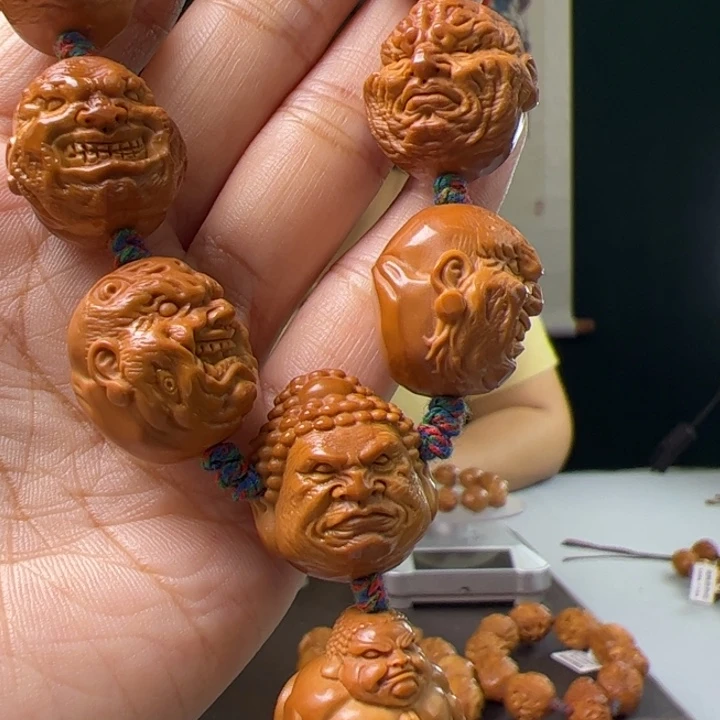 橄榄核手串/手链冠****烤橄榄核