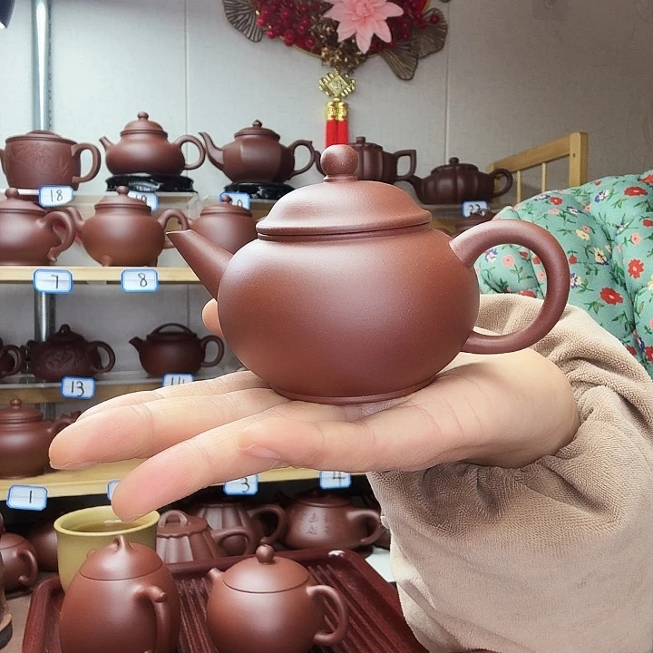 贝***主茶壶紫砂水平半手微瑕150毫升，底槽清40目