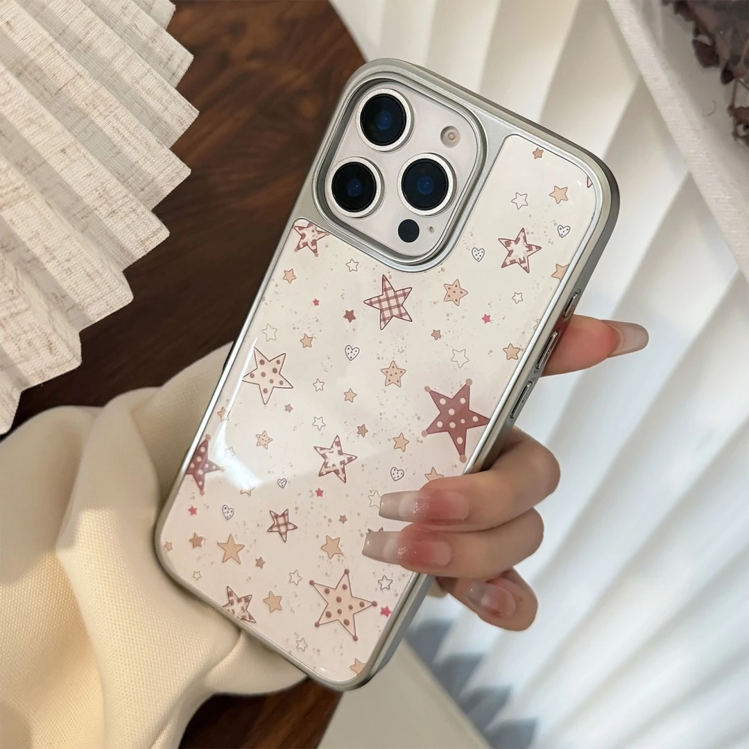 好看格子星适用苹果16promax手机壳iphone16新款14pro女款15小众
