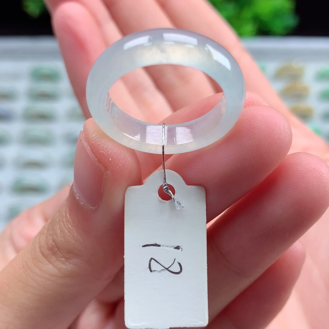 未镶嵌戒指翡翠天然