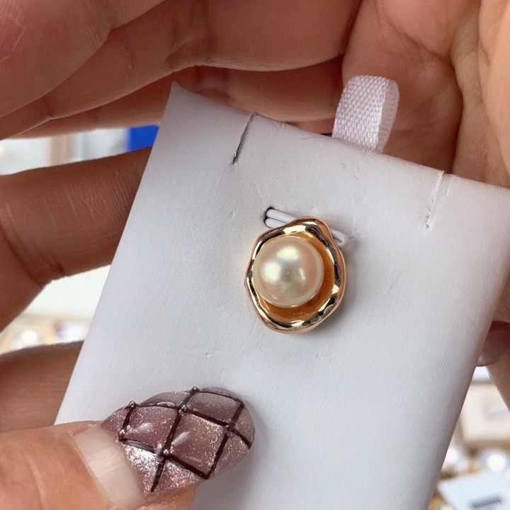 海水珍珠颈饰银S925镶嵌