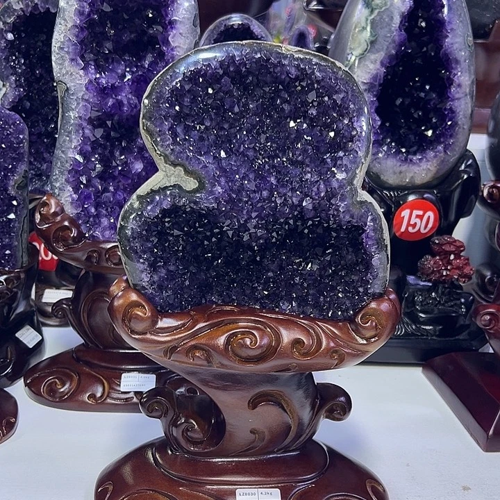 未镶嵌大型摆件（非配饰）紫晶