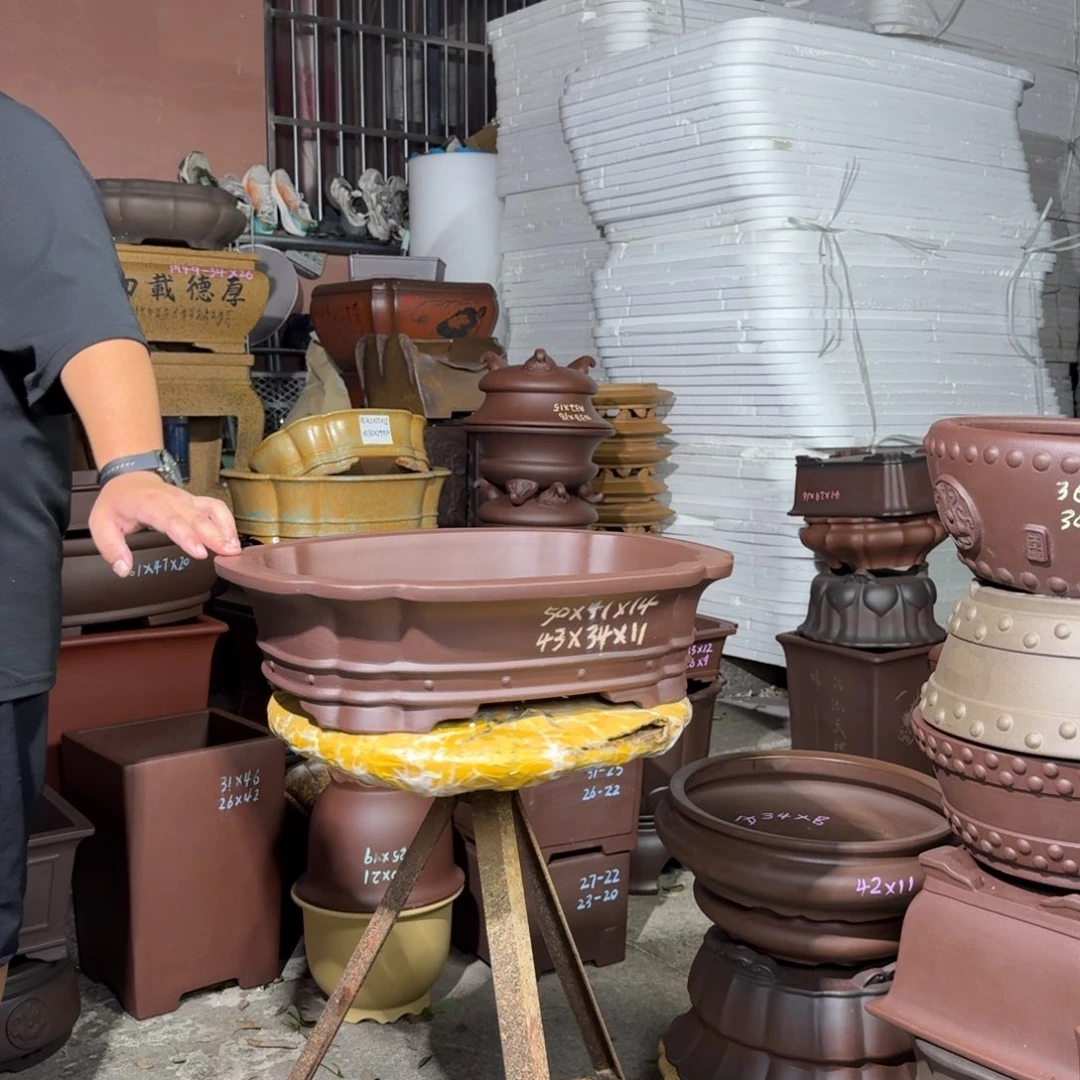 紫砂花盆紫砂花盆