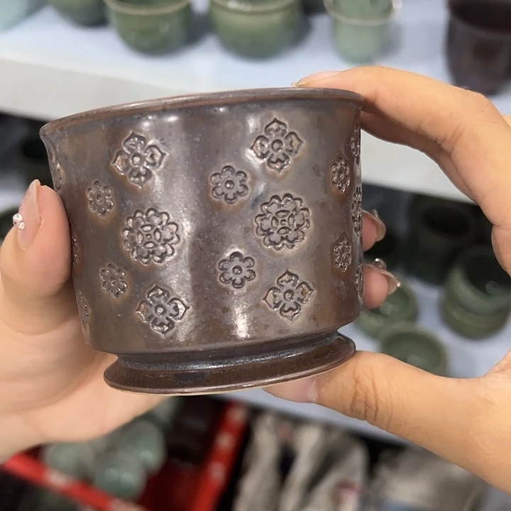 龙泉云间青瓷小米茶器