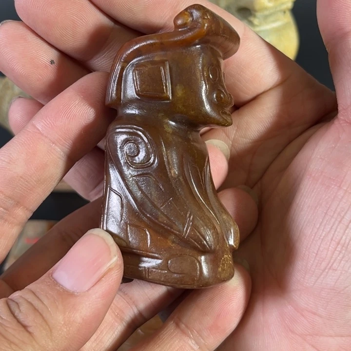 厚***物和田玉（糖玉）未镶嵌挂件