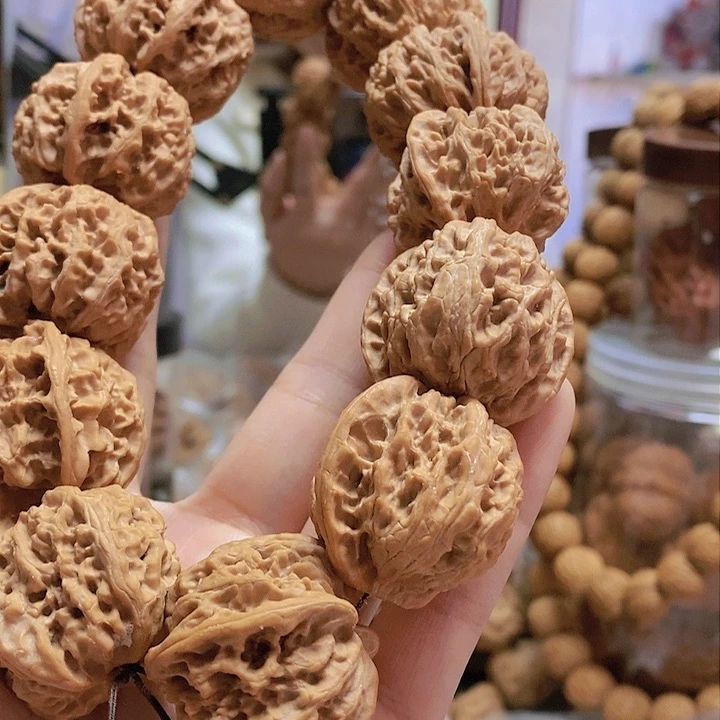 【闪购商品】文玩核桃把件33苹果手持