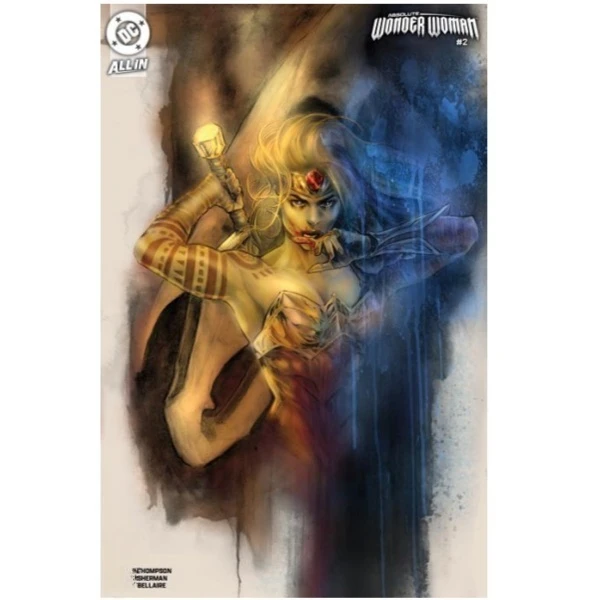 原版美漫 -绝对女侠 ABSOLUTE WONDER WOMAN #2 CVR B