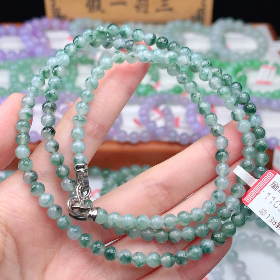 翡翠手链未镶嵌翡翠5mm