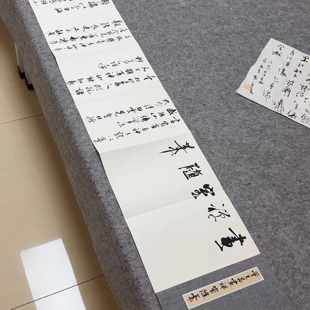 书法国展书家李静500×23已装裱