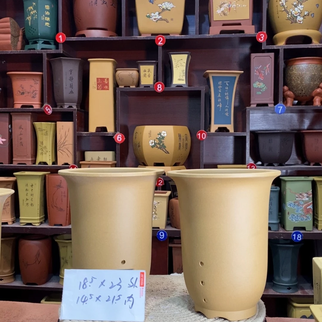 紫砂艺术紫砂花盆