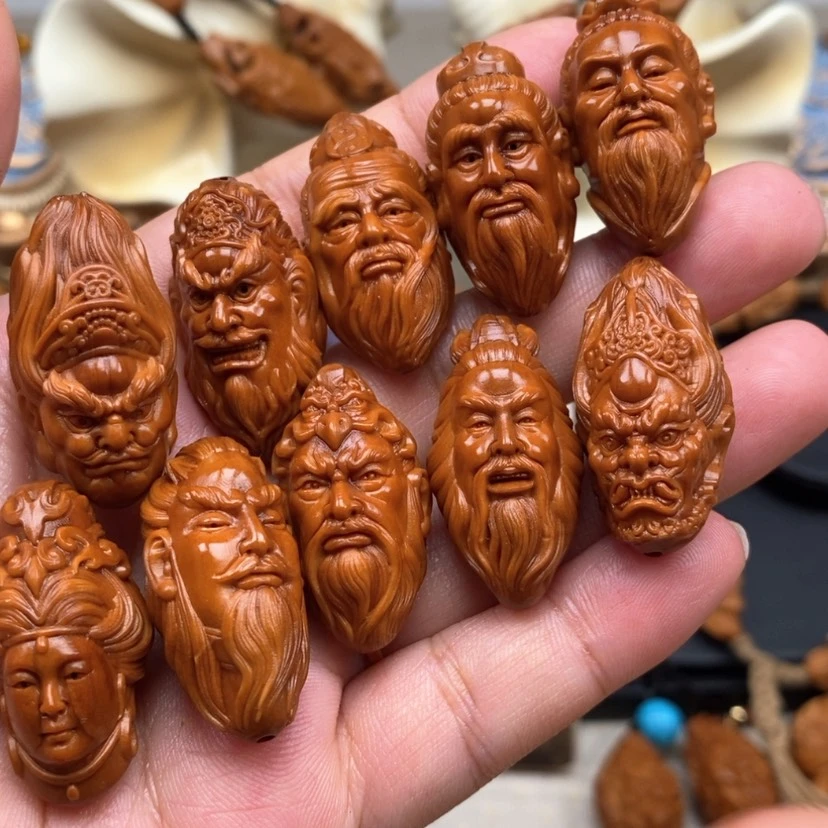 【闪购商品】橄榄核手串橄榄手工雕刻工艺