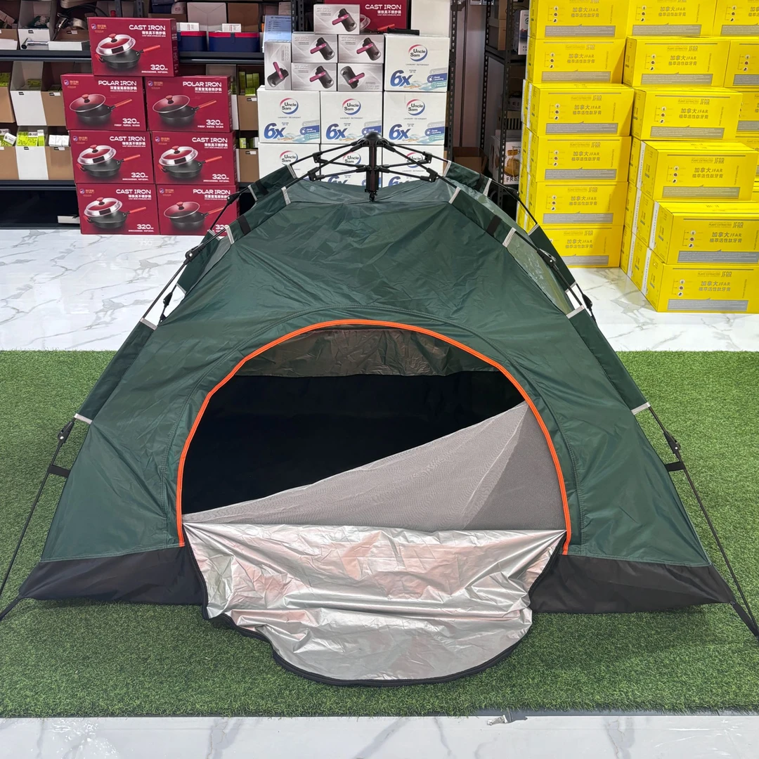 户外野营全自动防水防晒速开帐篷露营帐篷