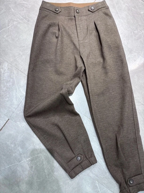 显瘦遮胯高腰休闲裤