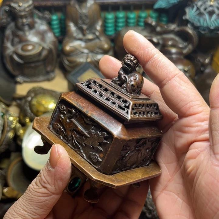 铜器摆件收收藏藏