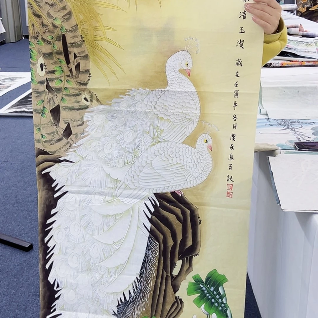 国画事事顺心如意万事如意万事