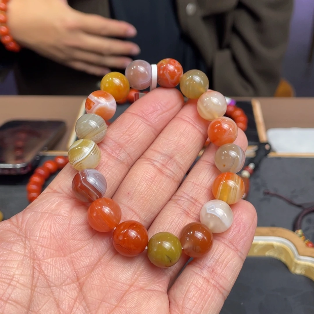 南红玛瑙未镶嵌单圈