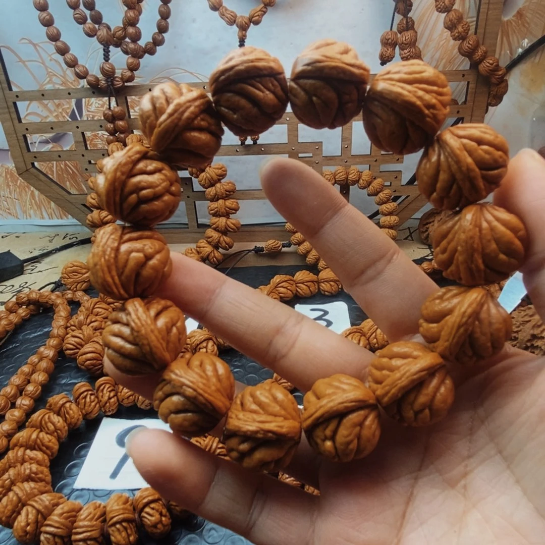 桃核吊坠龙纹桃核