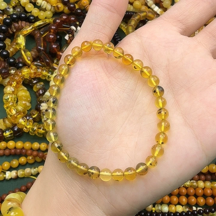 琥珀未镶嵌珠宝奇石