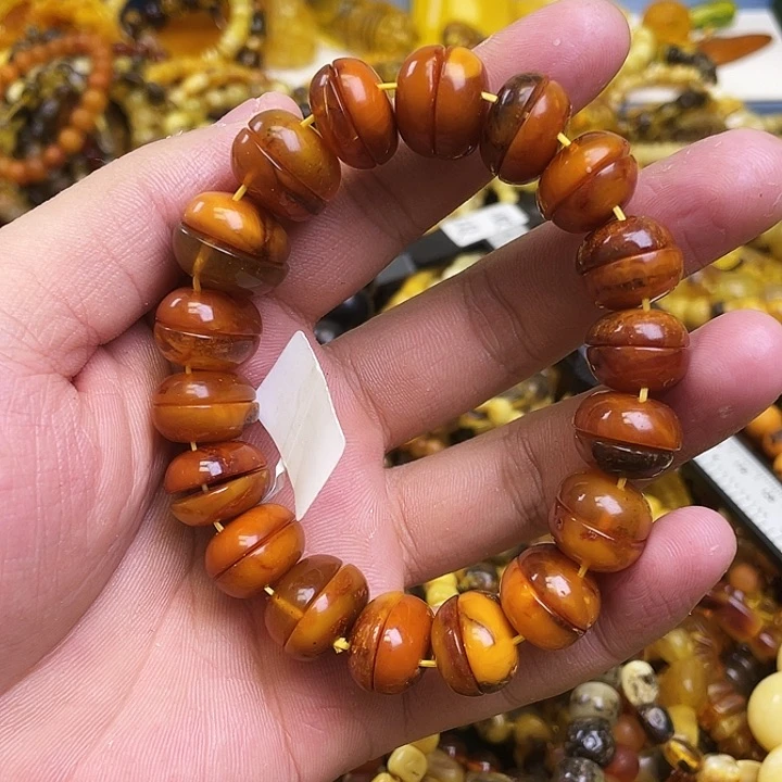 琥珀未镶嵌珠宝奇石