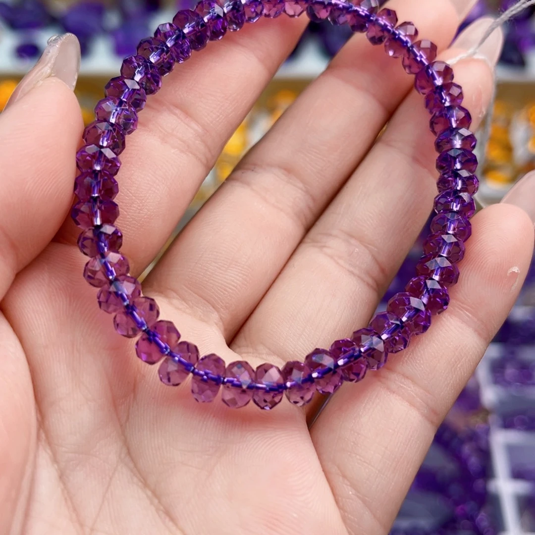 未镶嵌手串水晶天然保真