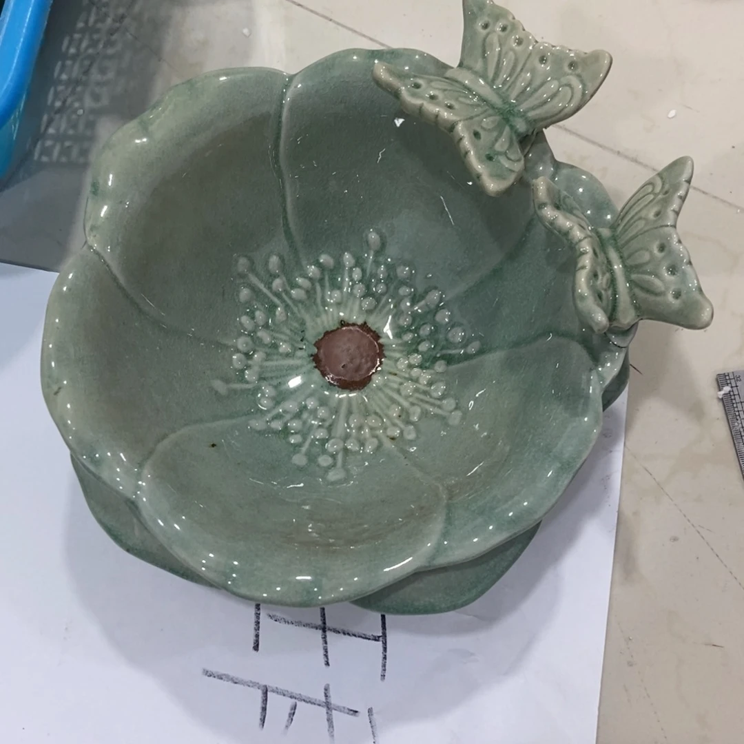 红陶高温陶瓷花盆