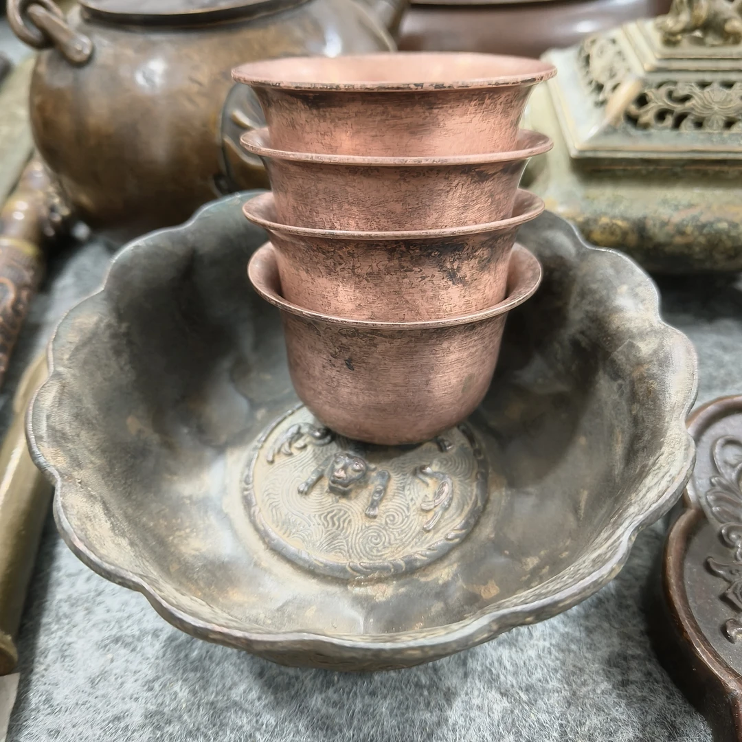 铜碗 铜杯   做工精致，，纯手工