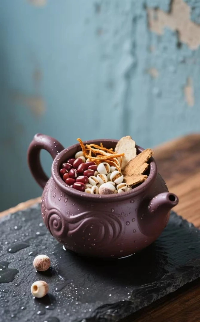 [湿湿茶]正品 货真价实 芡实 薏苡仁  赤小豆 茯苓 陈皮组合