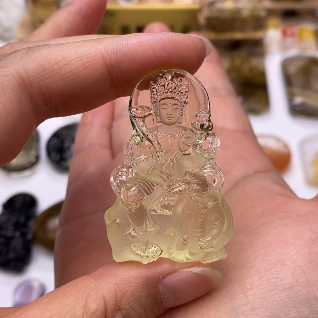 未镶嵌颈饰水晶曹*欣定制