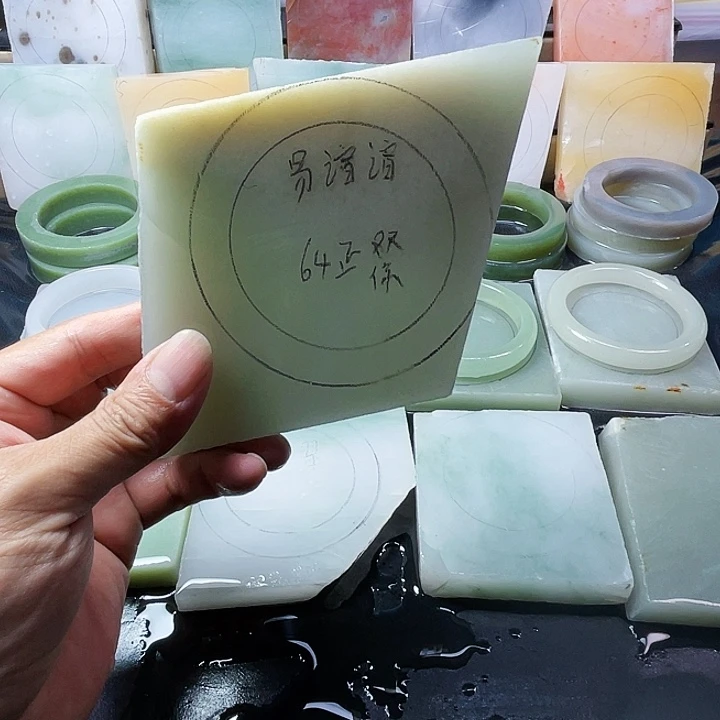 【闪购商品】东陵石手镯未镶嵌易*谙加工定制