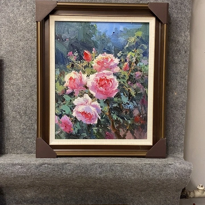 油画带外框画芯尺寸40x50cm