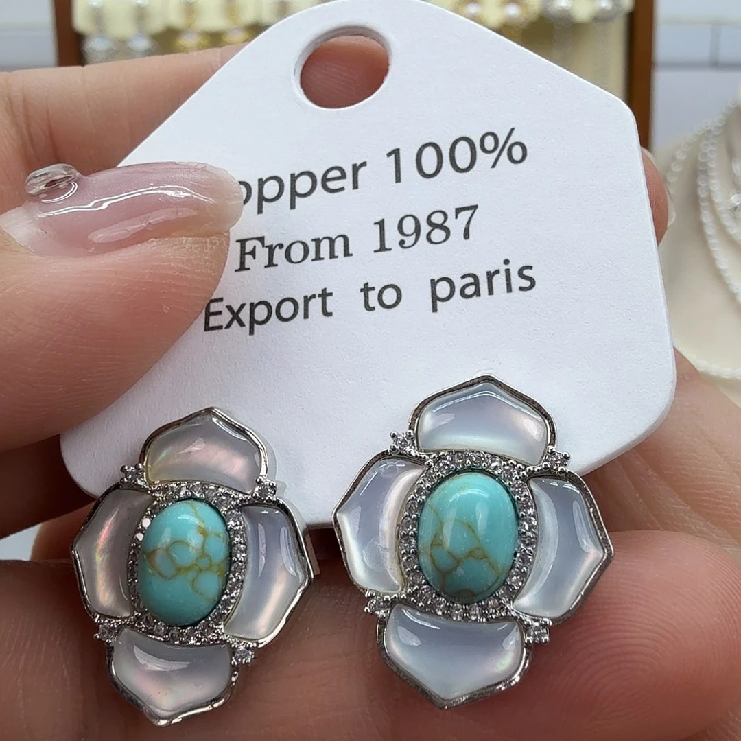 淡水珍珠未镶嵌耳饰