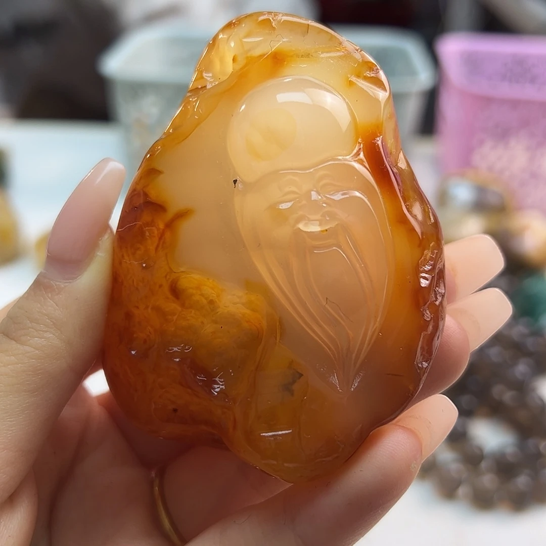 玛瑙/玉髓未镶嵌项链