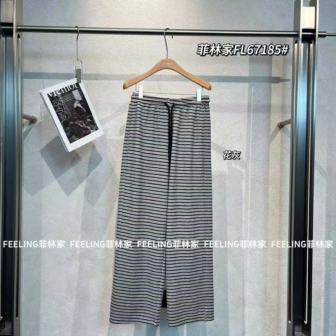 菲林家FL 67185 【万里条一】 慵懒条纹长裤