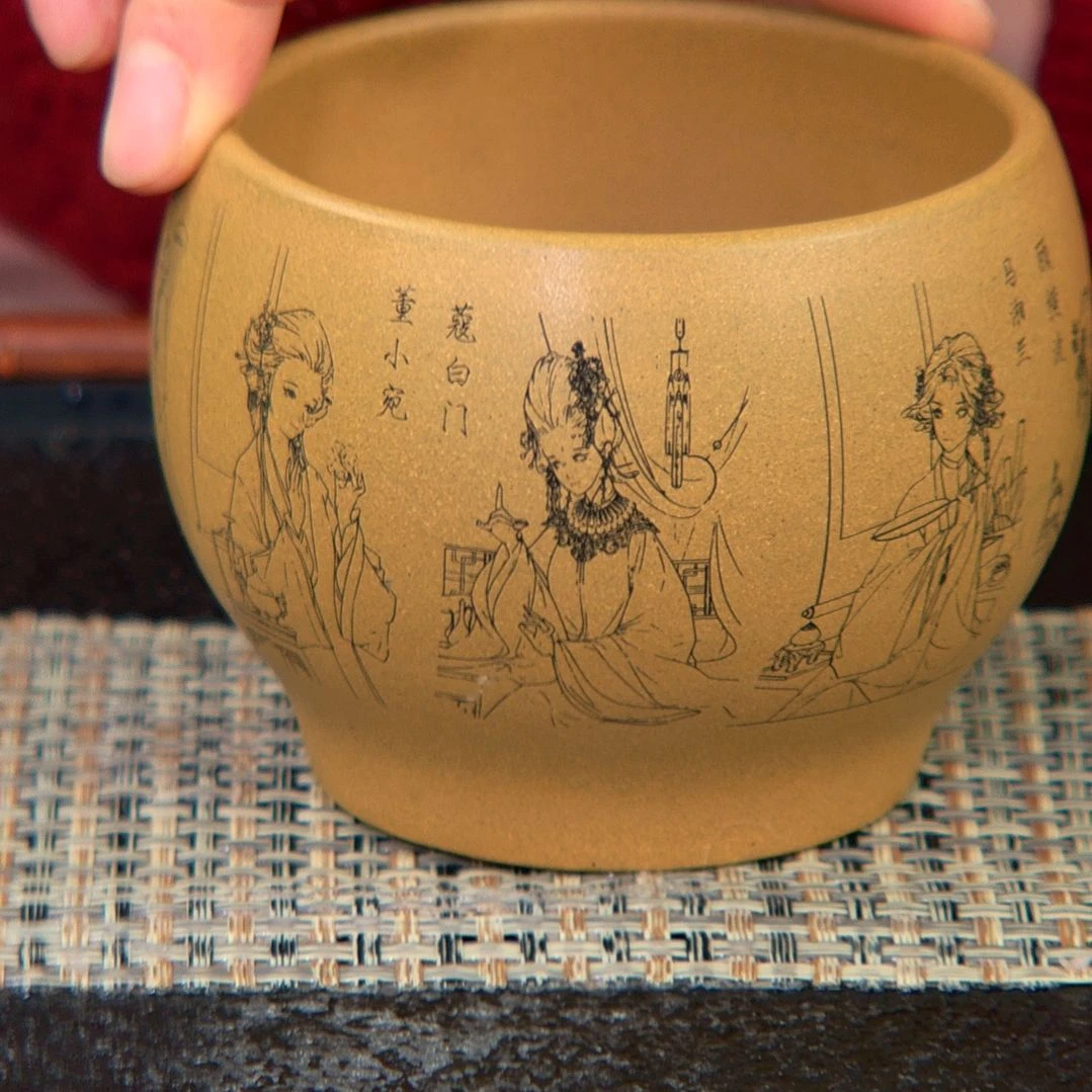 【闪购商品】紫砂茶杯高货放漏