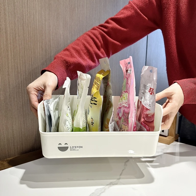 拾物造家厨房桌面分格收纳盒调味品保鲜膜分隔置物盒家用杂物整理