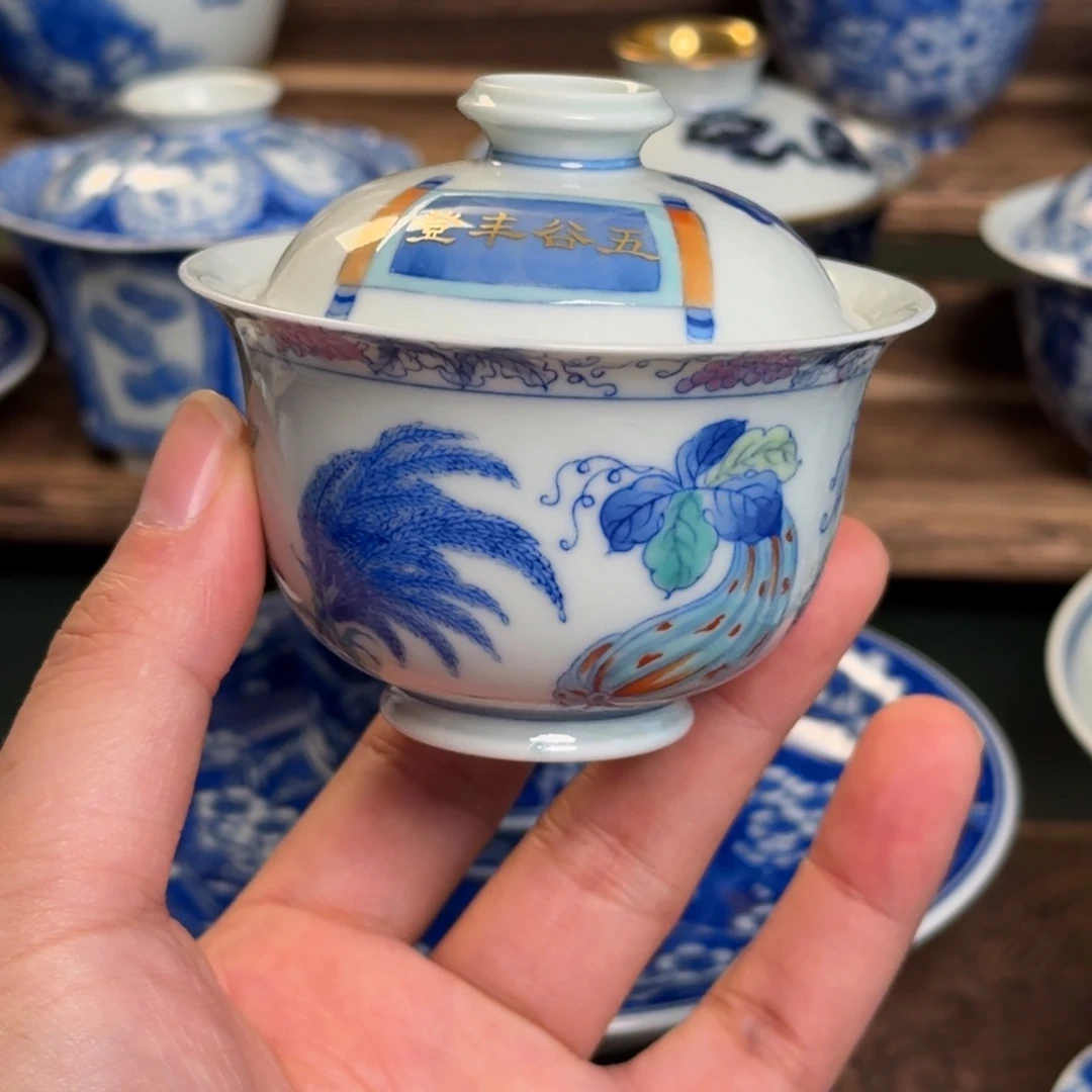 纯手工手绘陶瓷茶具