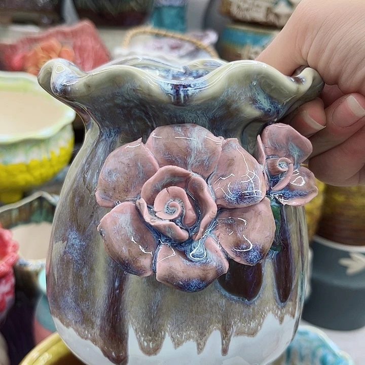 多肉绿植陶瓷花盆