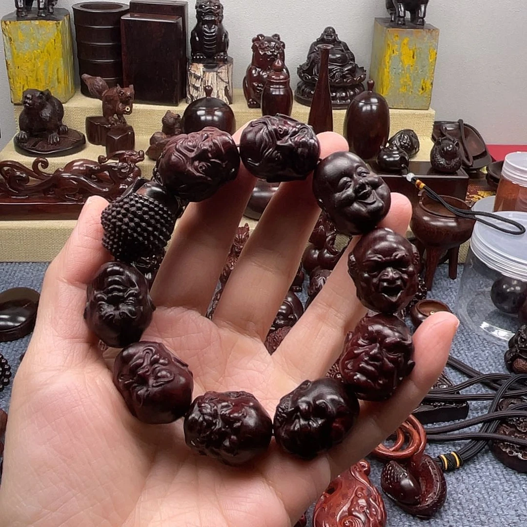 檀香紫檀（小叶紫檀）十八罗汉